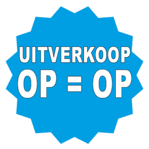 Uitverkoop op=op